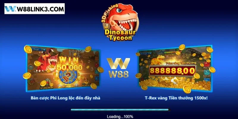 Game W88 được thiết kế với giao diện mượt mà, mới lạ.